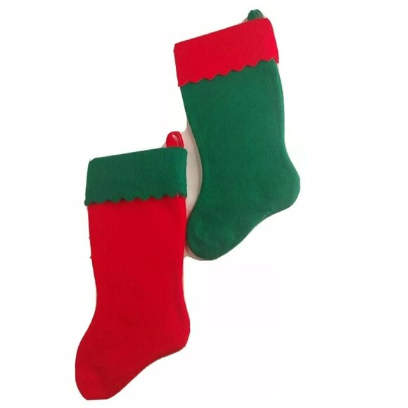 Disney's Winnie the Pooh Tigger Pair Cutout Christmas Stocking Set Holiday 17.5" - Picture 7 of 7